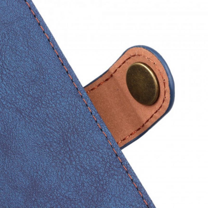 Kožené Puzdro OnePlus 9 Khazneh Retro Štiepaná Koža