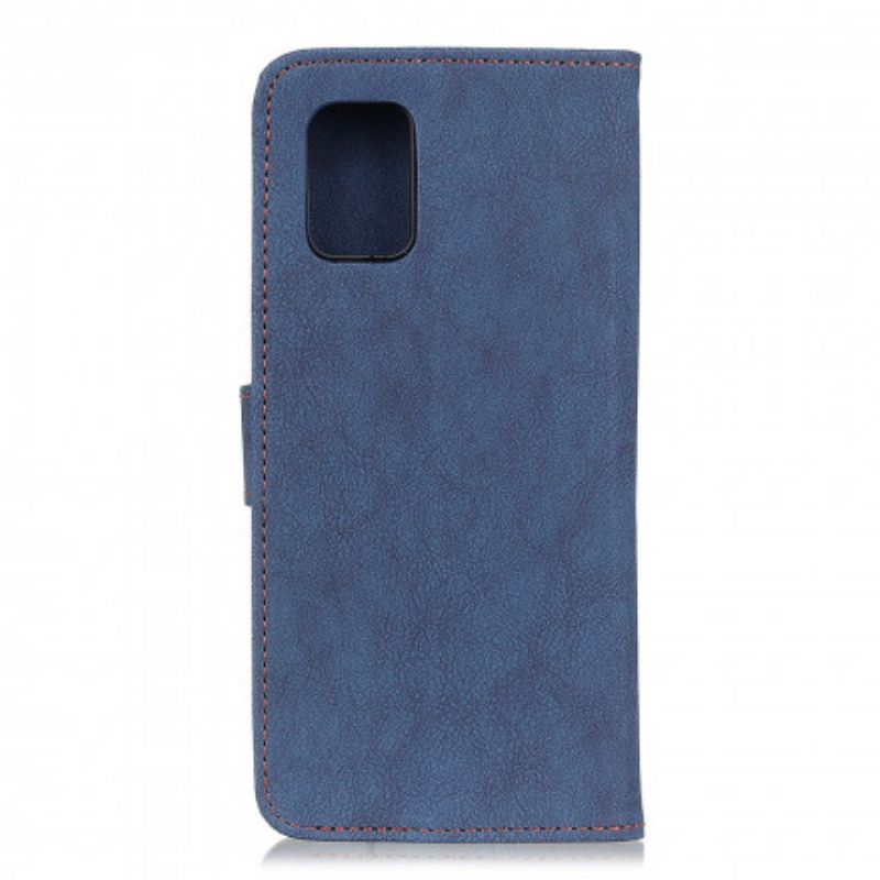 Kožené Puzdro OnePlus 9 Khazneh Retro Štiepaná Koža