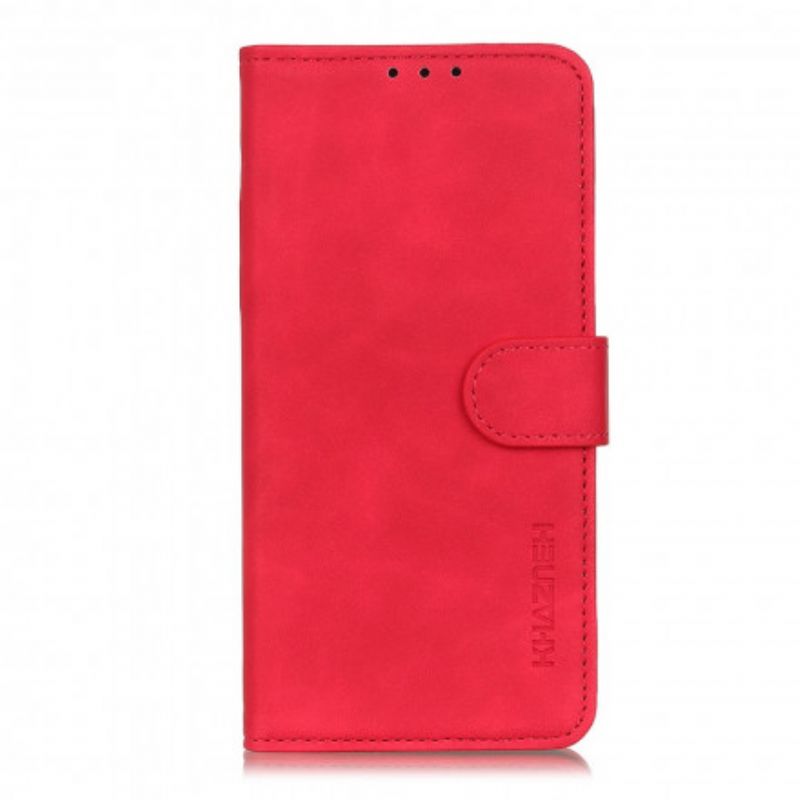 Kožené Puzdro OnePlus 9 Khazneh Vintage Kožený Efekt