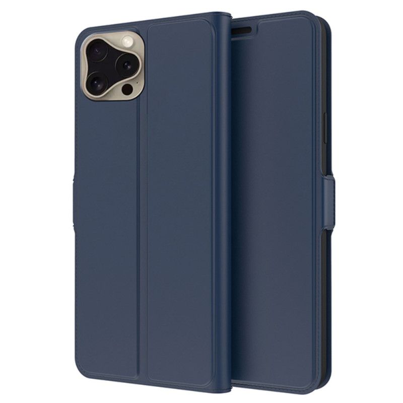 Kožené Puzdro iPhone 16 Pro Držiteľ Karty