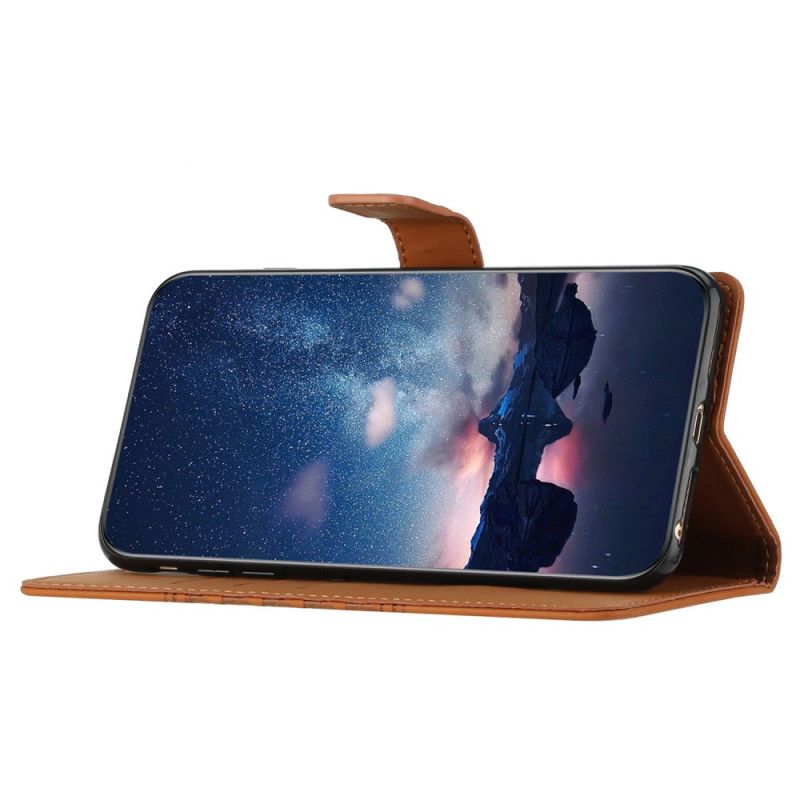 Kožené Puzdro iPhone 16 Pro Kryt Na Mobil Remienok Vlys