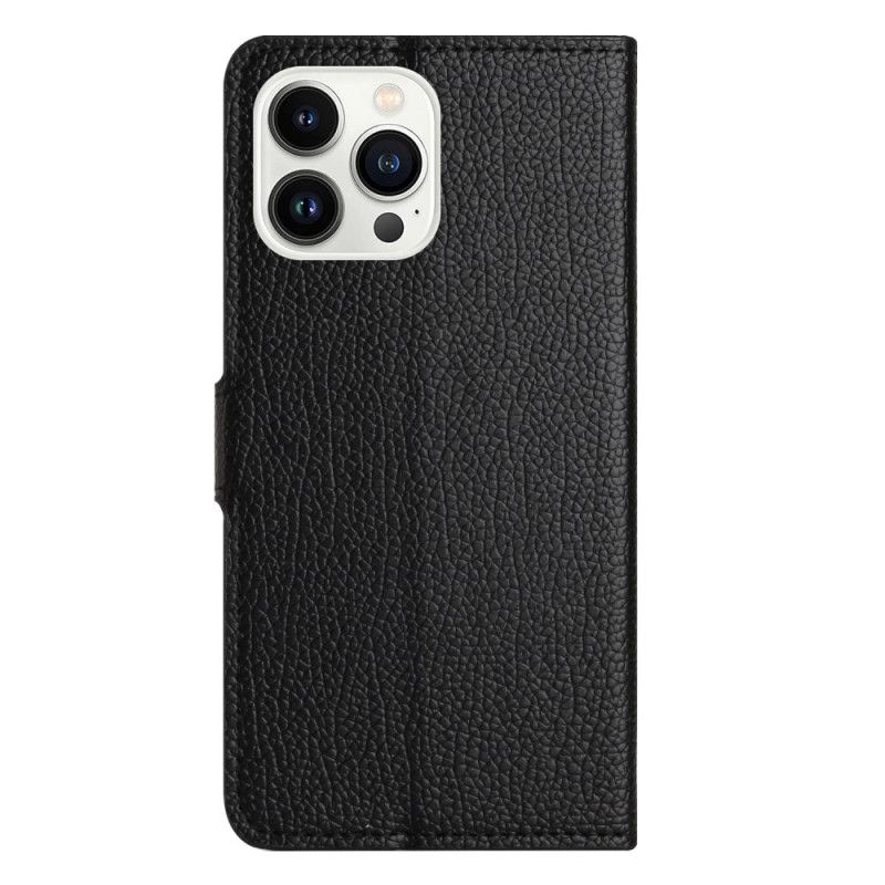 Kožené Puzdro iPhone 16 Pro Kryt Na Mobil Štýlový