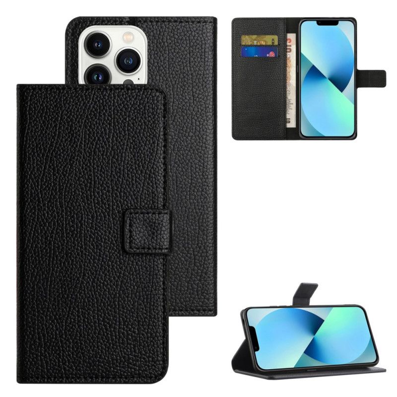 Kožené Puzdro iPhone 16 Pro Kryt Na Mobil Štýlový