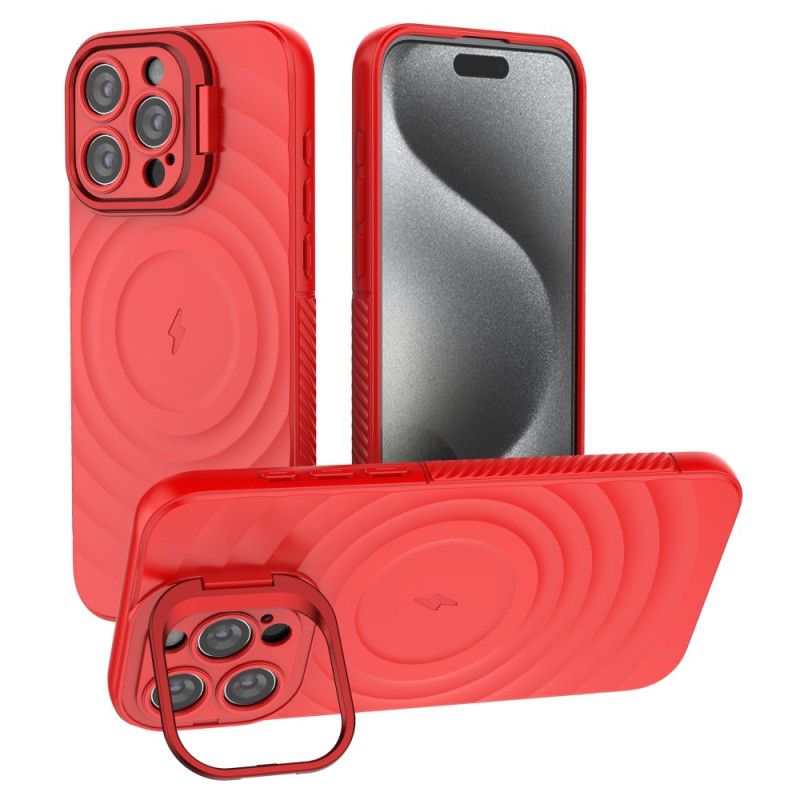 Kryt iPhone 16 Pro Magnetická Vlnitá Textúra