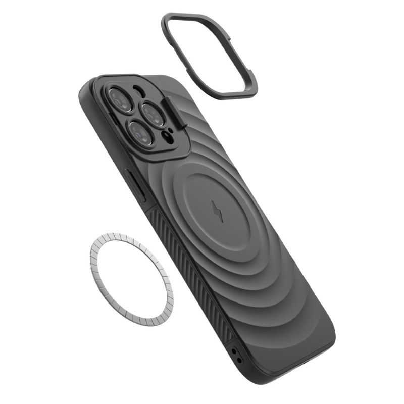 Kryt iPhone 16 Pro Magnetická Vlnitá Textúra