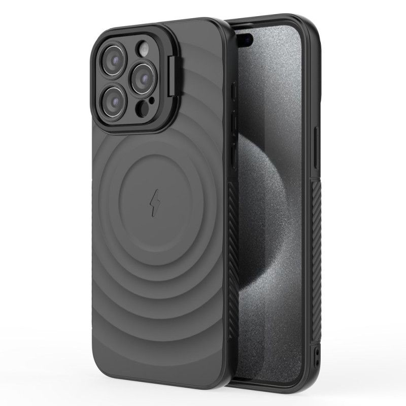 Kryt iPhone 16 Pro Magnetická Vlnitá Textúra