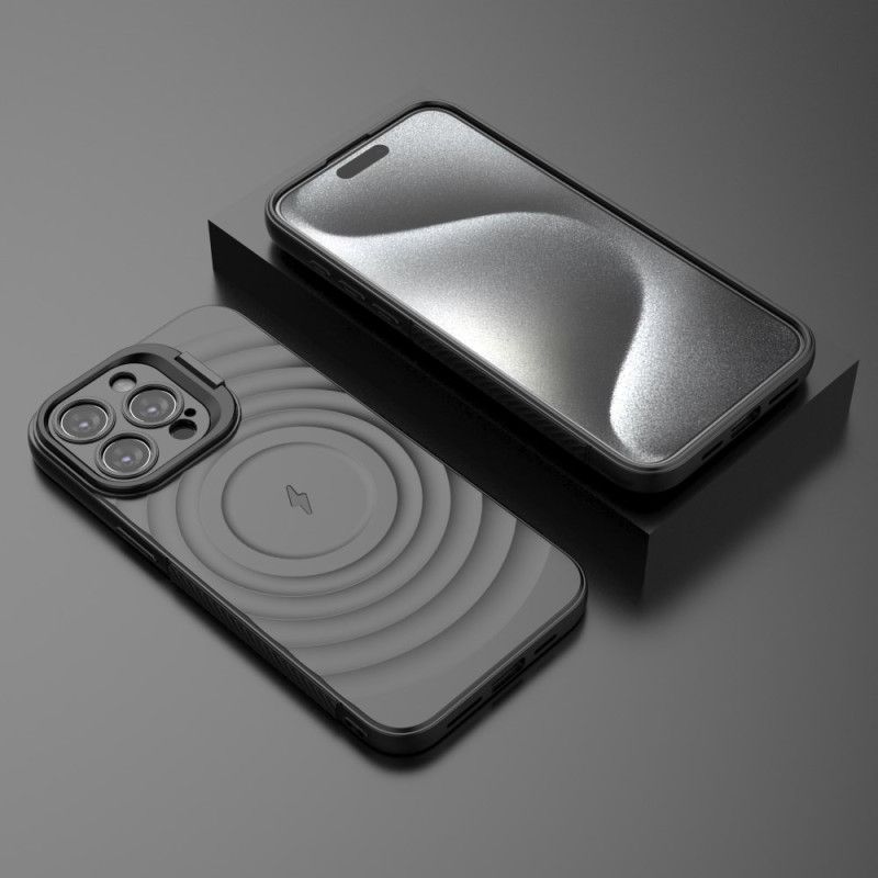 Kryt iPhone 16 Pro Magnetická Vlnitá Textúra