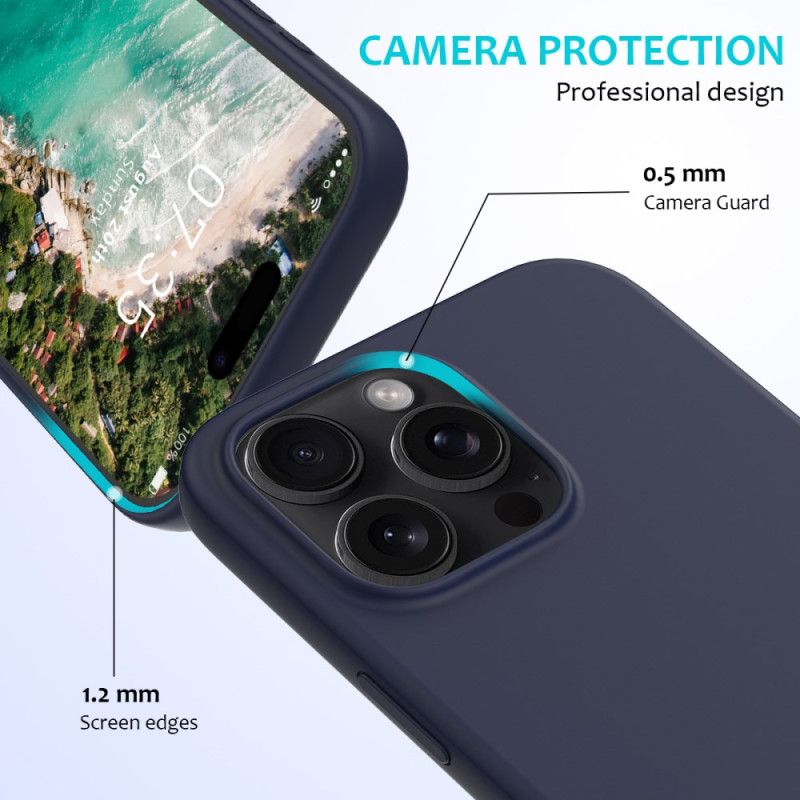 Kryt iPhone 16 Pro Kryt Na Mobil Flexibilný Silikón