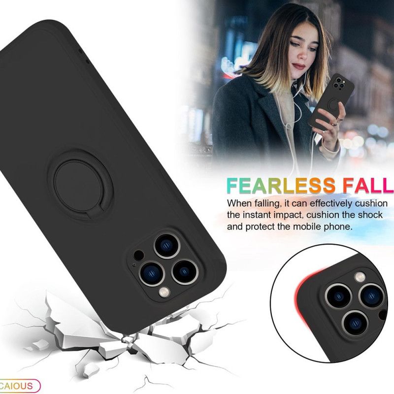 Kryt iPhone 16 Pro Podporný Krúžok A Šnúrka