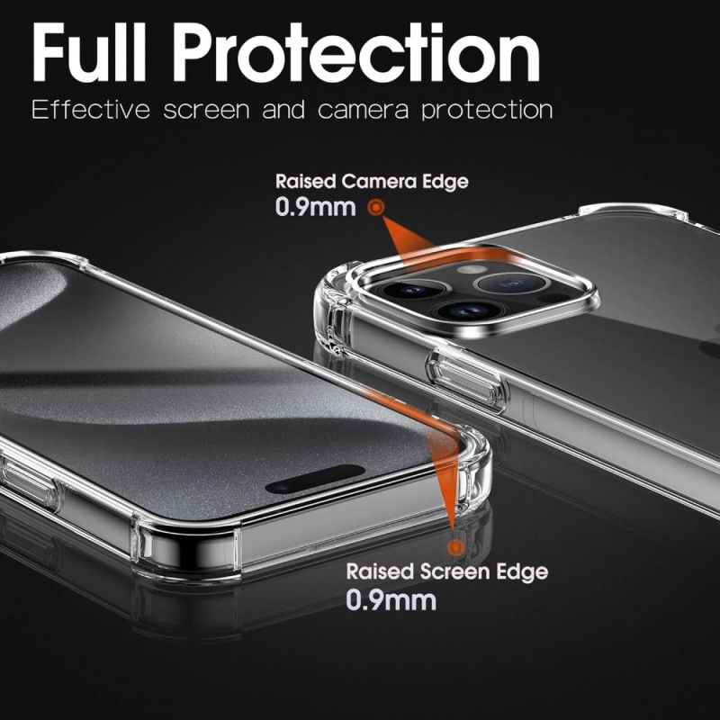 Kryt iPhone 16 Pro Transparentná Nárazuvzdorná
