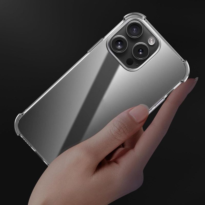 Kryt iPhone 16 Pro Transparentná Nárazuvzdorná