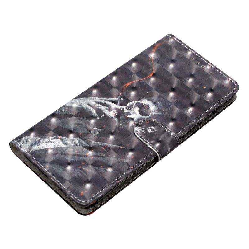 Puzdro iPhone 16 Pro Fajčiarska Kostra S Popruhom