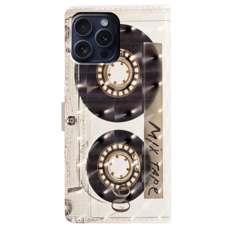 Puzdro iPhone 16 Pro Kazeta So Šnúrkou