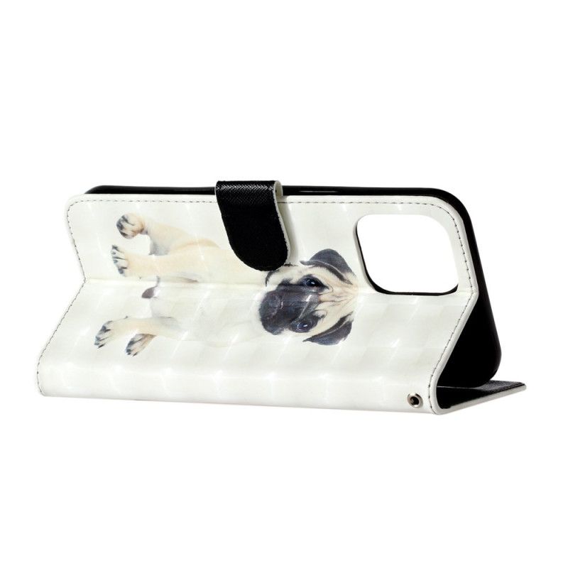 Puzdro iPhone 16 Pro Mops S Popruhom