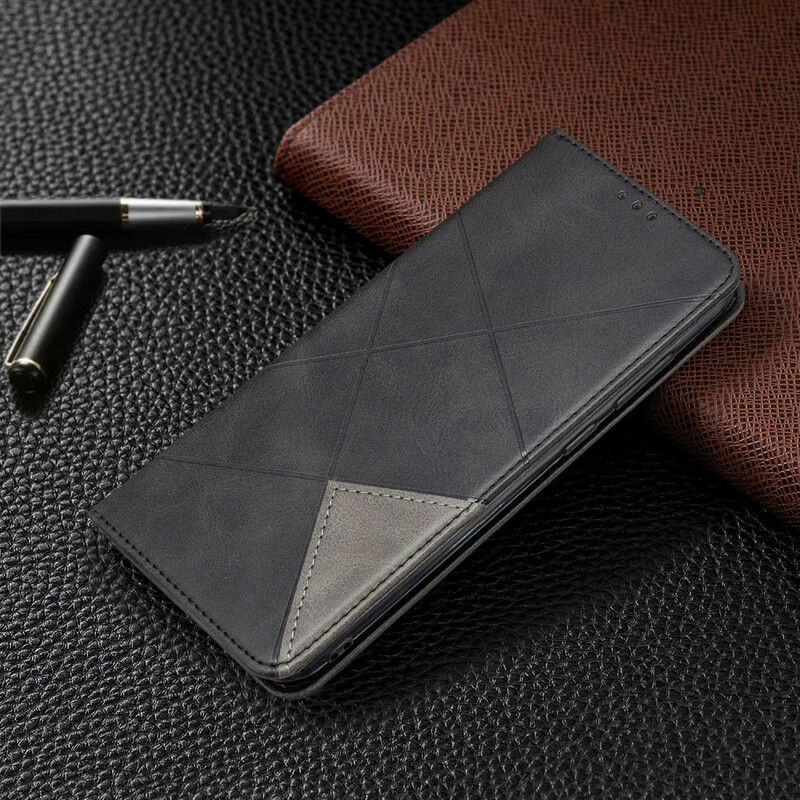 Flipové Puzdro Samsung Galaxy M11 Kožené Puzdro Umelecký Štýl