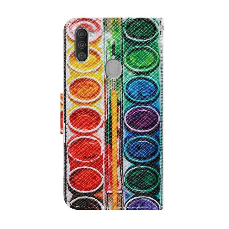 Flipové Puzdro Samsung Galaxy M11 Maľovať