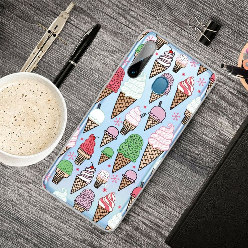 Kryt Samsung Galaxy M11 Krémová Zmrzlina
