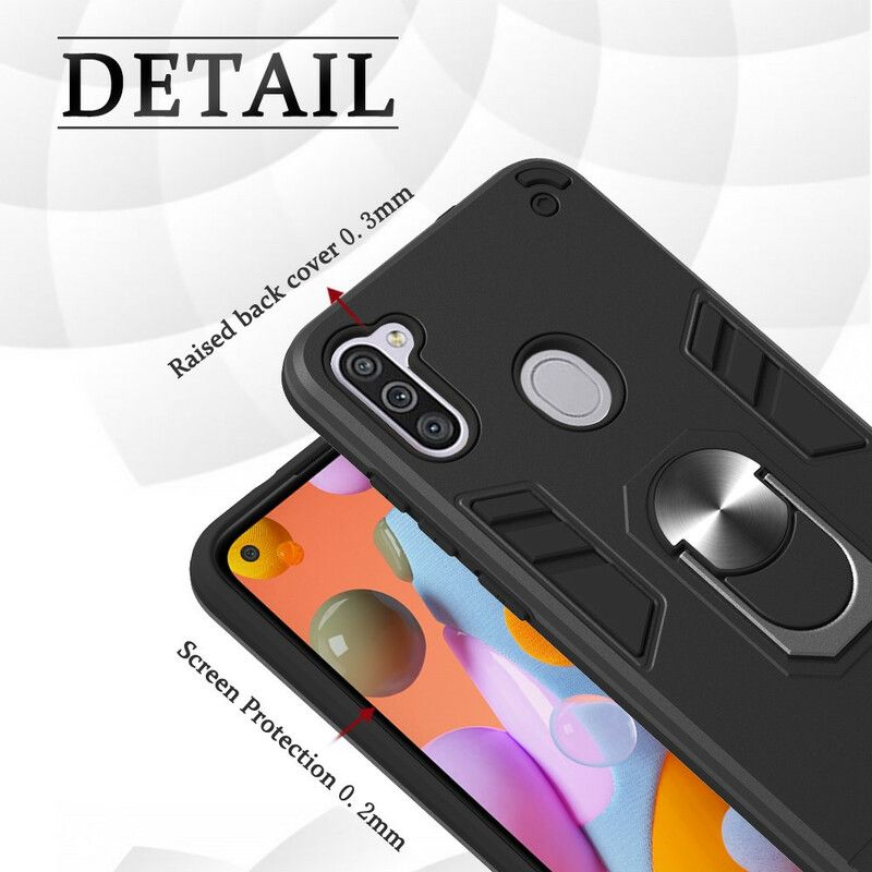 Kryt Samsung Galaxy M11 Odnímateľné Pomocou Podporného Krúžku