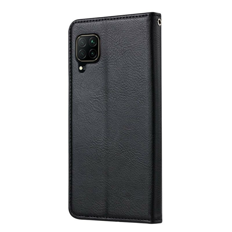 Flipové Puzdro Huawei P40 Lite Kožené Puzdro Držiak Kariet Z Umelej Kože
