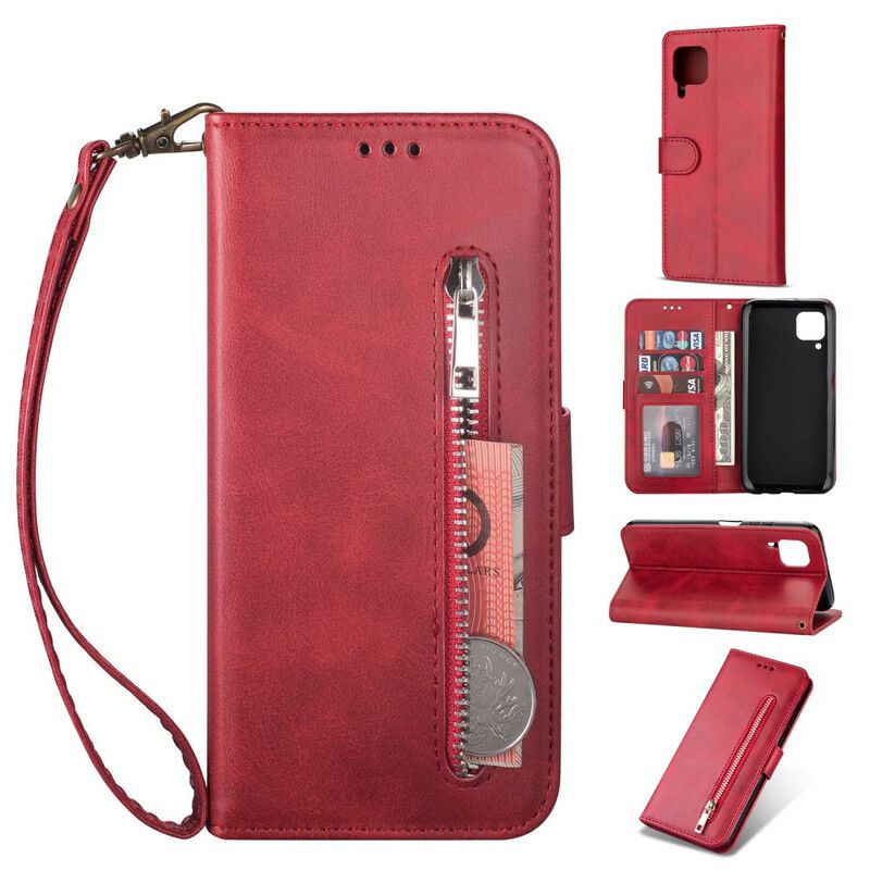 Kožené Puzdro Huawei P40 Lite Kabelka So Šnúrkou
