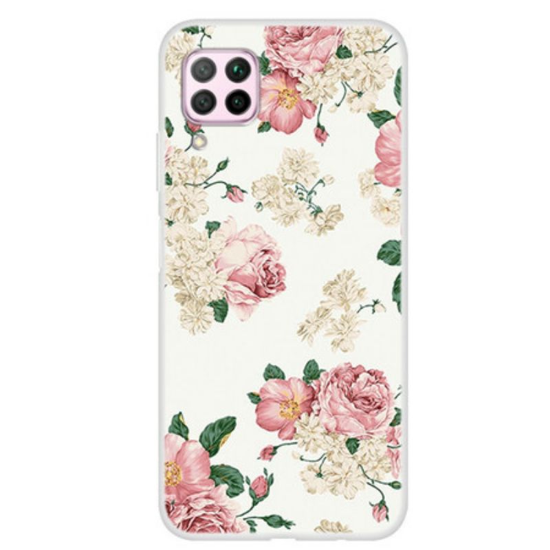 Kryt Huawei P40 Lite Kvety Slobody