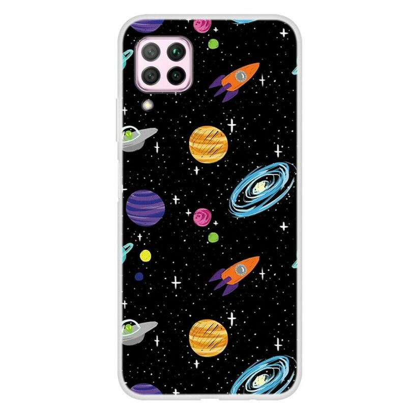 Kryt Huawei P40 Lite Planéta Galaxia