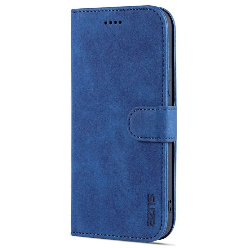 Kožené Puzdro iPhone 13 Pro Azns Umelá Koža