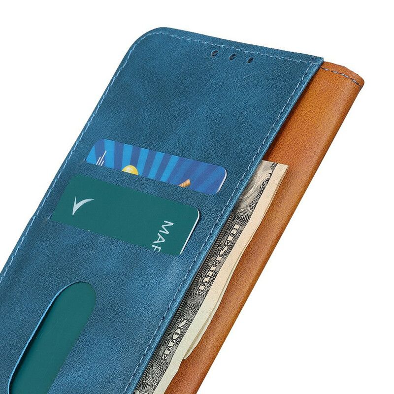 Kožené Puzdro iPhone 13 Pro Kožený Štýl Khazneh Elegance