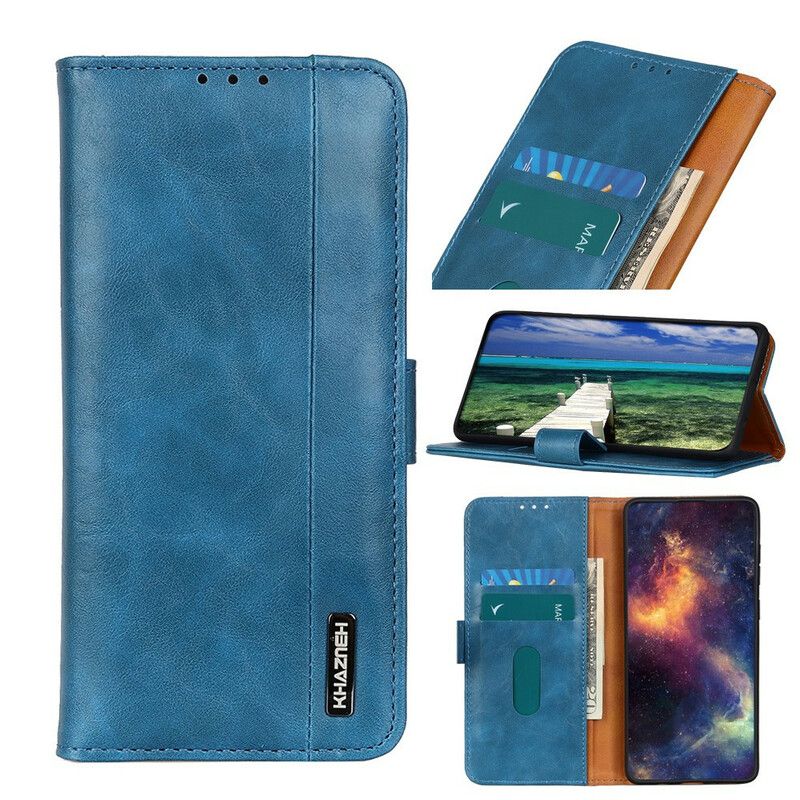 Kožené Puzdro iPhone 13 Pro Kožený Štýl Khazneh Elegance