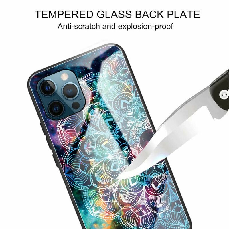 Kryt iPhone 13 Pro Mandala Tvrdené Sklo