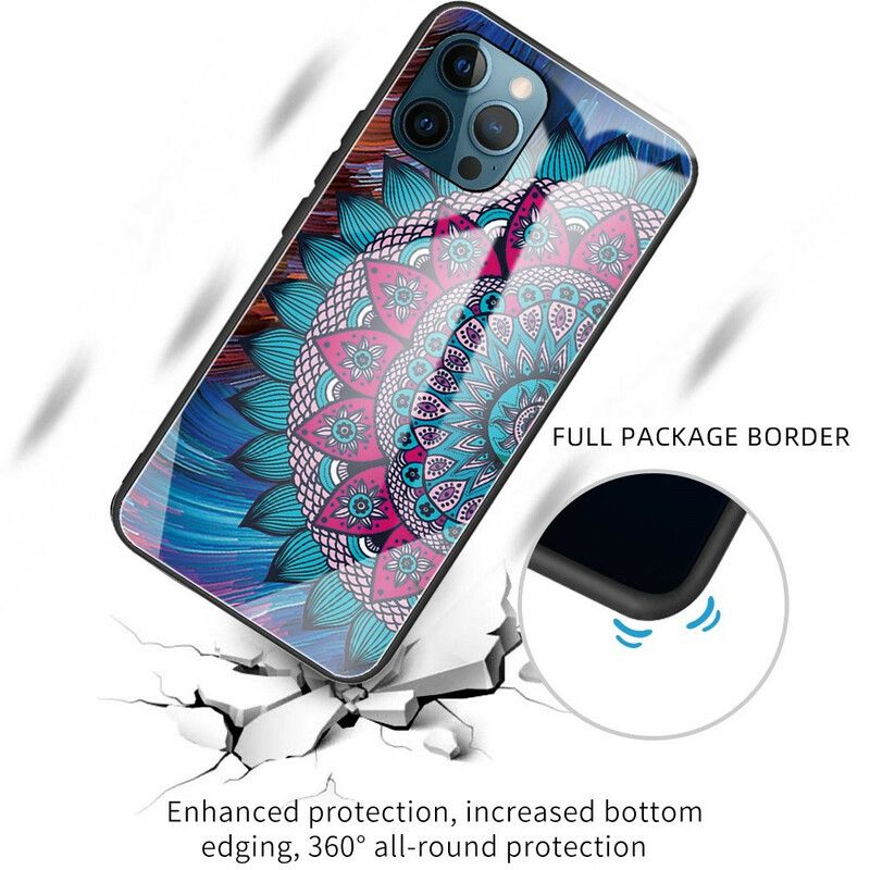 Kryt iPhone 13 Pro Mandala Tvrdené Sklo