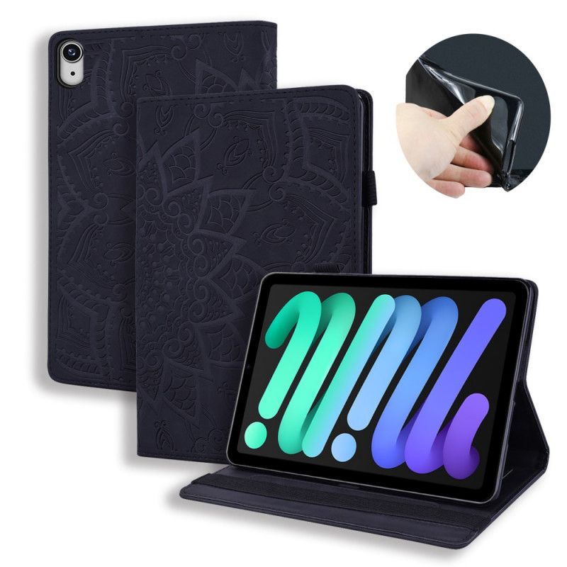 Flipové Puzdro iPad Mini 6 (2021) Kvetinová Mandala