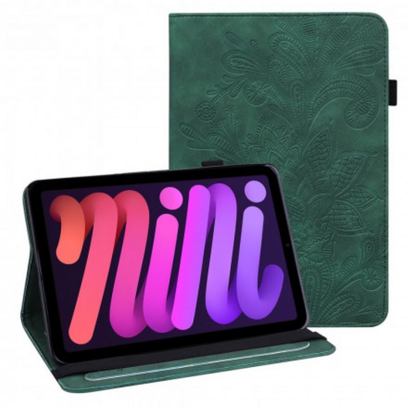 Flipové Puzdro iPad Mini 6 (2021) Kvetinový Dizajn
