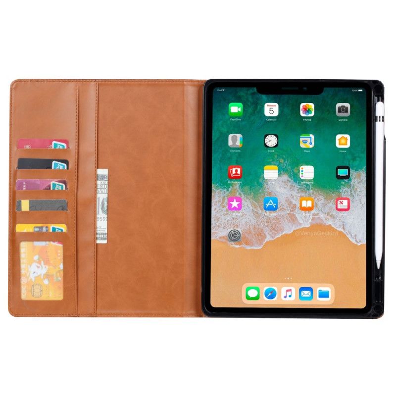 Kožené Puzdro iPad Mini 6 (2021) Aktovka S Koženým Efektom