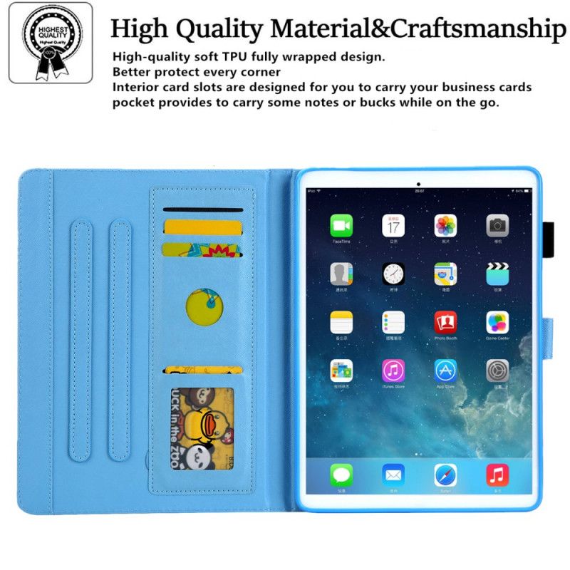 Kožené Puzdro iPad Mini 6 (2021) Dievča Na Mesiaci