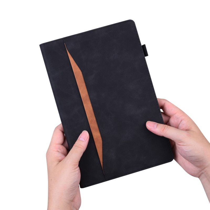 Kožené Puzdro iPad Mini 6 (2021) Dvojfarebný Kožený Efekt