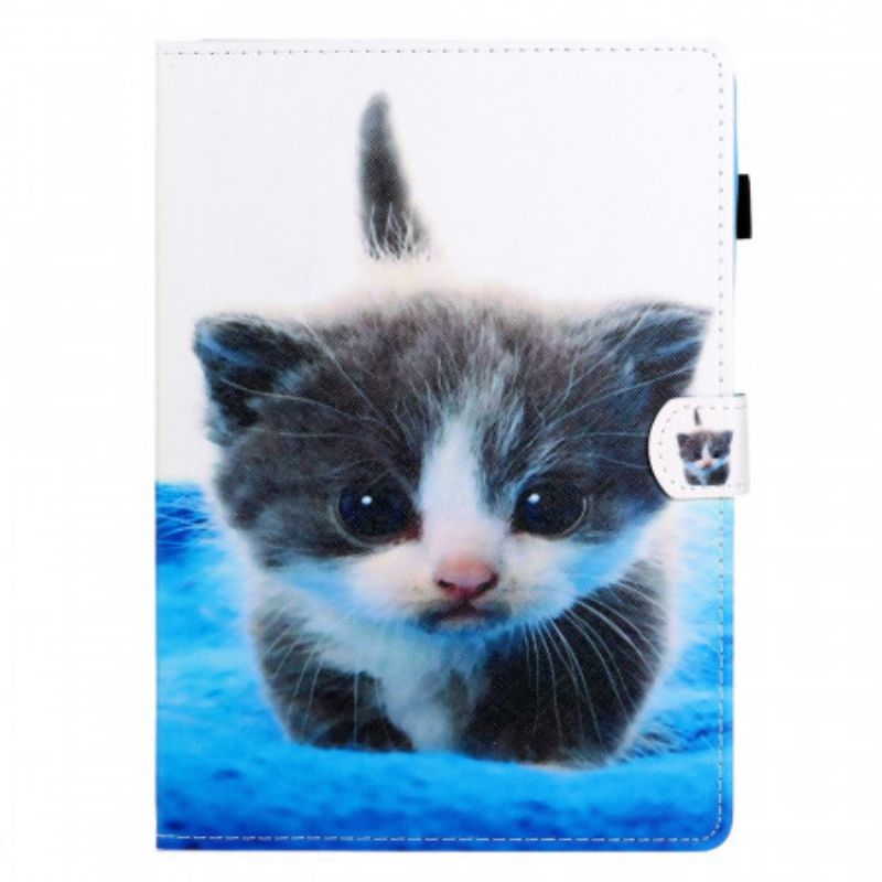 Kožené Puzdro iPad Mini 6 (2021) Emocionálna Mačka