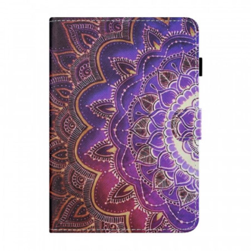 Kožené Puzdro iPad Mini 6 (2021) Mandala Umenie