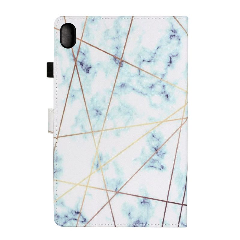 Kožené Puzdro iPad Mini 6 (2021) Mramorová Geometria