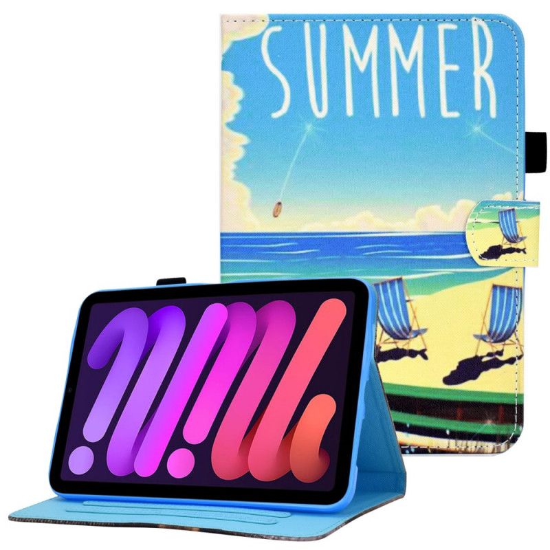 Kožené Puzdro iPad Mini 6 (2021) Pláž