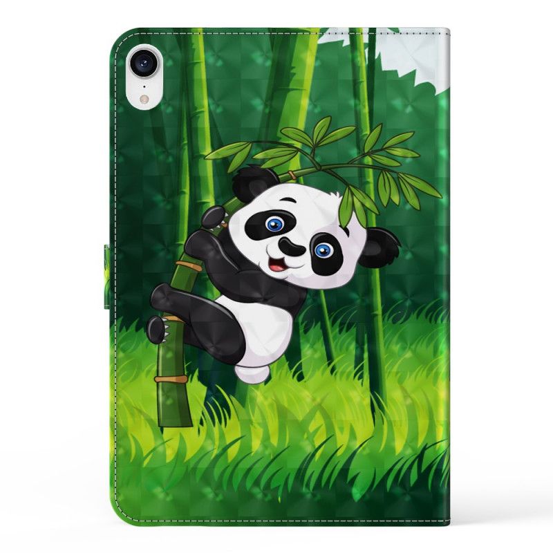Kožené Puzdro iPad Mini 6 (2021) Svetlá Škvrna Panda