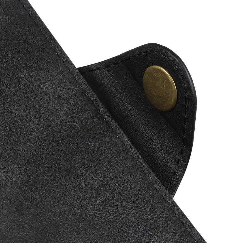 Kožené Puzdro Xiaomi Redmi Note 11 Pro / 11 Pro 5G Gombík Z Umelej Kože