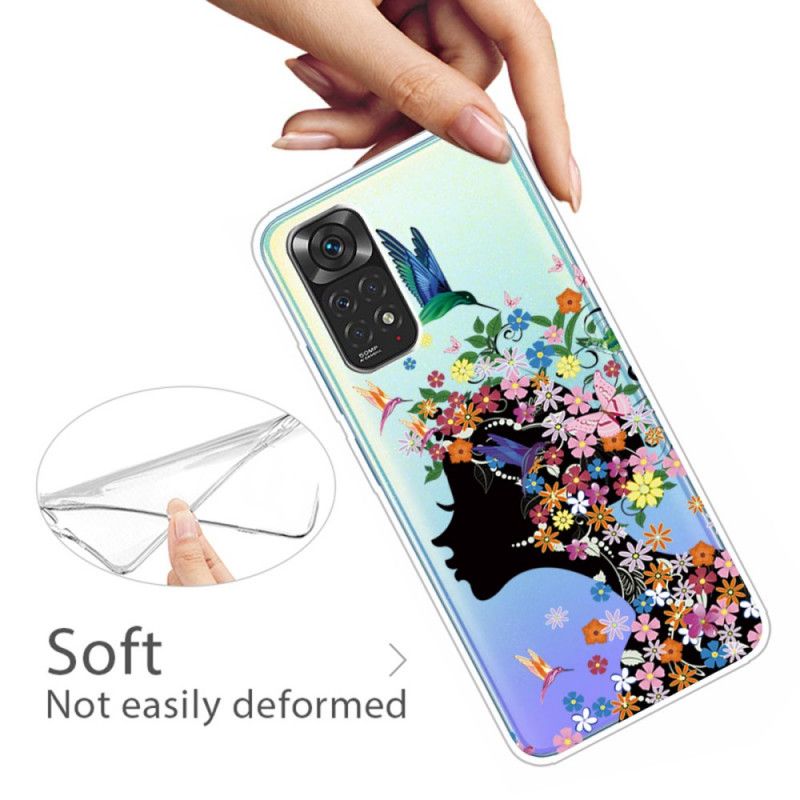 Kryt Xiaomi Redmi Note 11 Pro / 11 Pro 5G Krásna Kvetinová Hlava