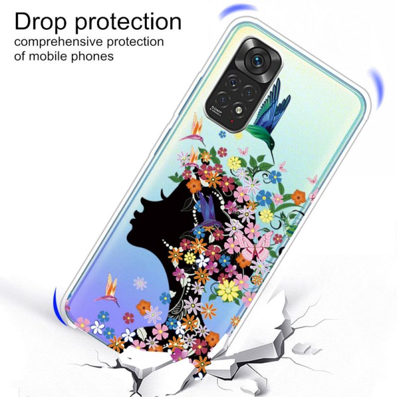 Kryt Xiaomi Redmi Note 11 Pro / 11 Pro 5G Krásna Kvetinová Hlava