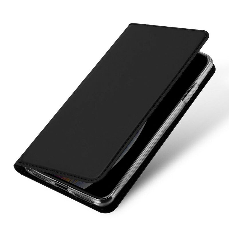 Flipové Puzdro iPhone 11 Kožené Puzdro Skin Pro Series Dux Ducis