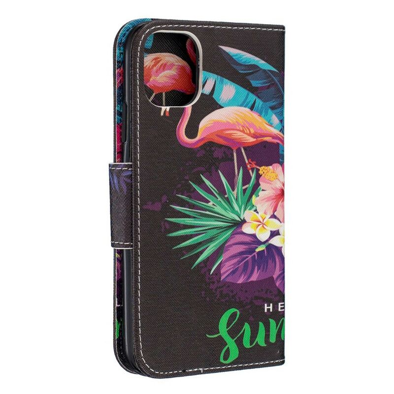 Kožené Puzdro iPhone 11 Ahoj Leto