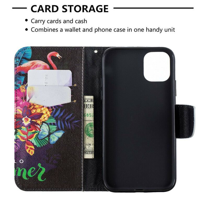 Kožené Puzdro iPhone 11 Ahoj Leto