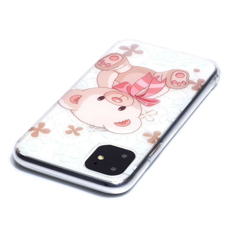 Kryt iPhone 11 Pekný Medveď