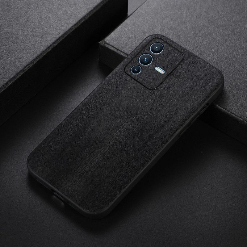 Kryt Vivo V23 5G Kožený Efekt