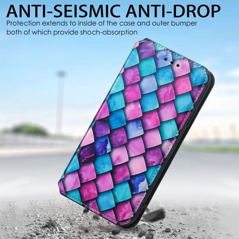 Flipové Puzdro Samsung Galaxy S22 Ultra 5G Kožené Puzdro Dizajn Caseneo Rfid